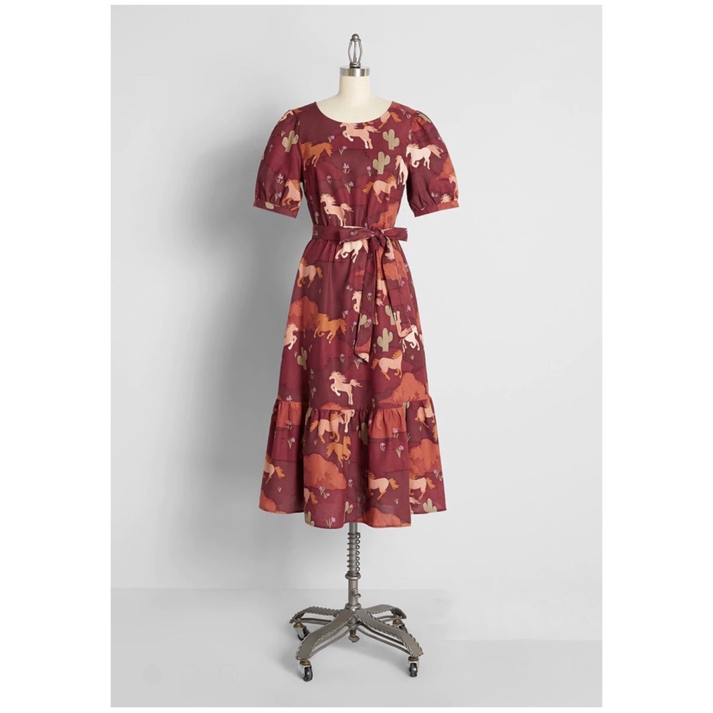 Cowgirl Midi Dress